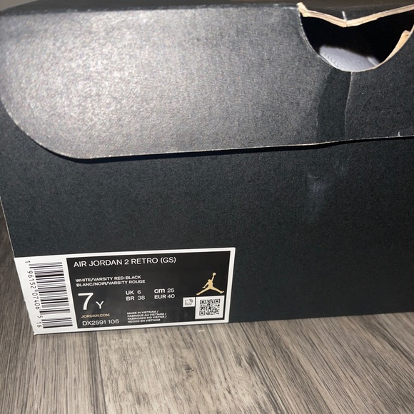 NWT Retro Jordan 2 ‘OG’ Chicago - Picture 3 of 4